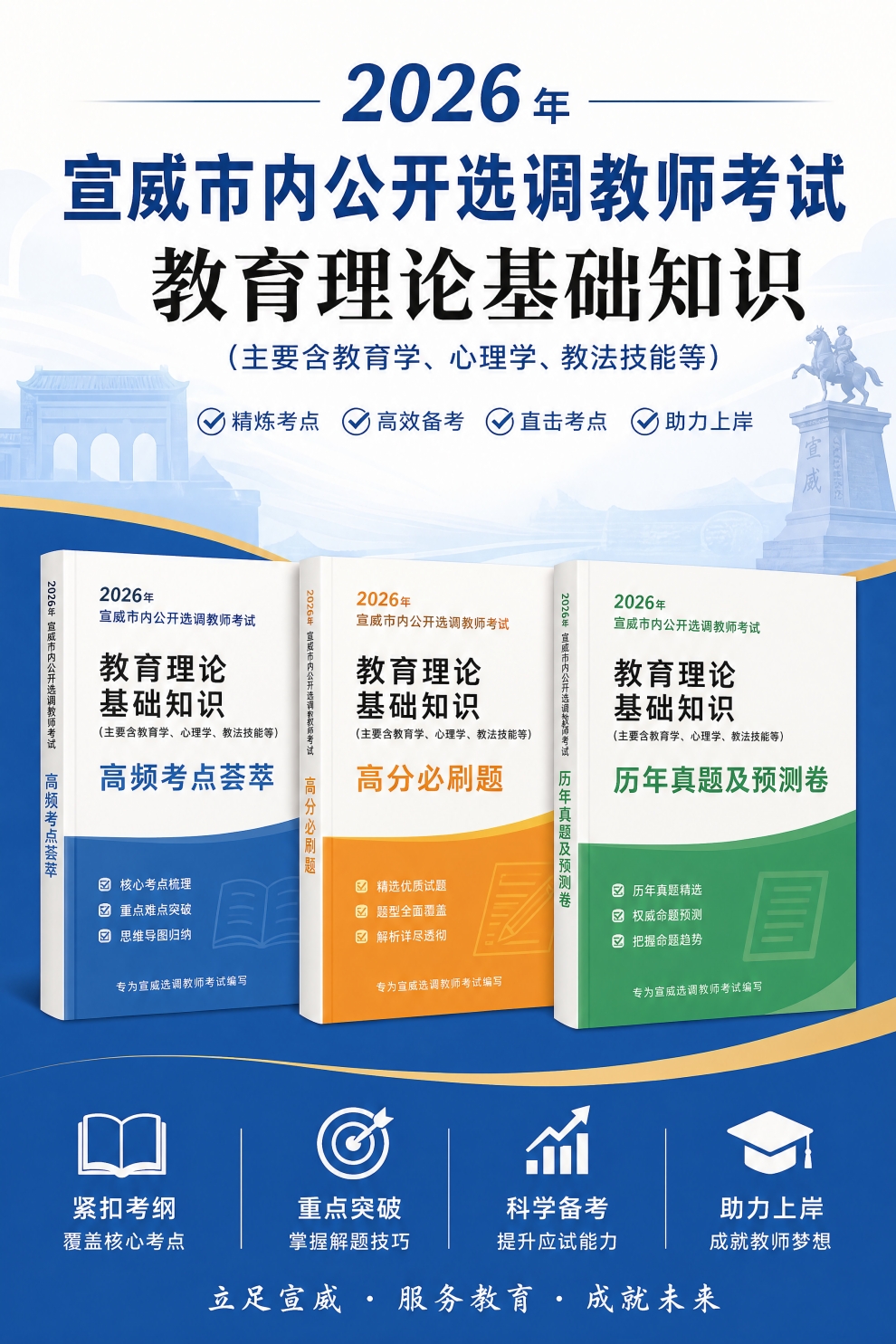 2026年宣威市公开选调教师招聘考试用书